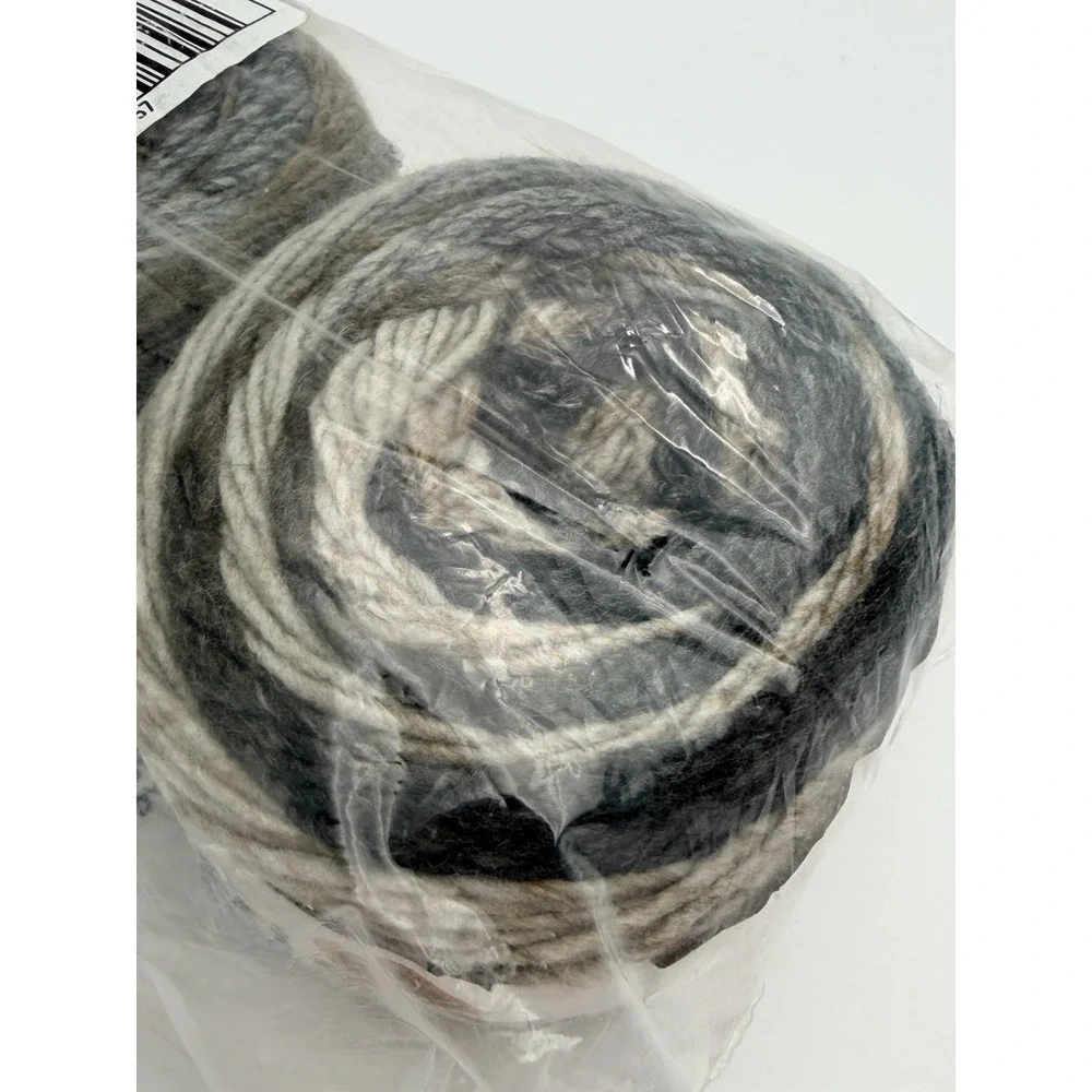 New 3 Lion Brand Ferris Wheel Yarn Cakes Morning Java Brown Grey Ombre Lot - Picture 2 of 6